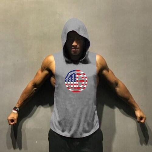 Brand Cotton Tank Top Men Vest Bodybuilding Muscle Tops Sleeveless Shirt Casual Gyms Clothing Singlet Fitness Tops Muscle Guys