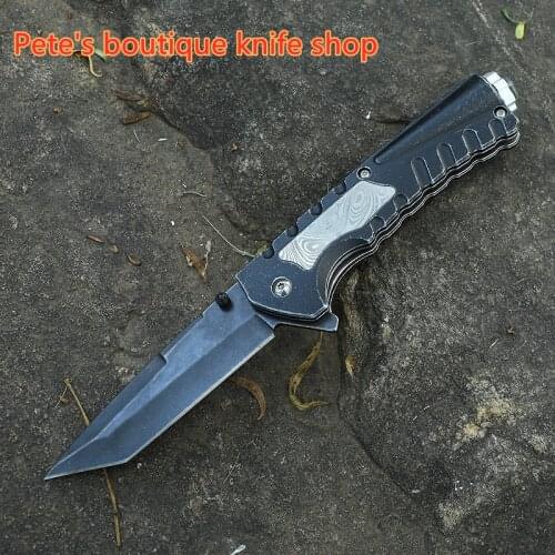 T Multi-Purpose Tactical Folding Knife,High-Hardness Outdoor Saber, Camping, Survival Exploration Hand Tool, Hunting Steel Knife
