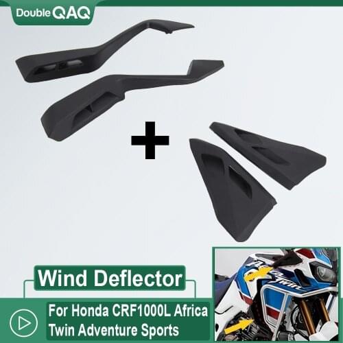 New CRF 1000 L For Honda CRF1000L Africa Twin Adventure Sports Motorcycle Upper and Lower Wind Deflector 2018 2019 2020