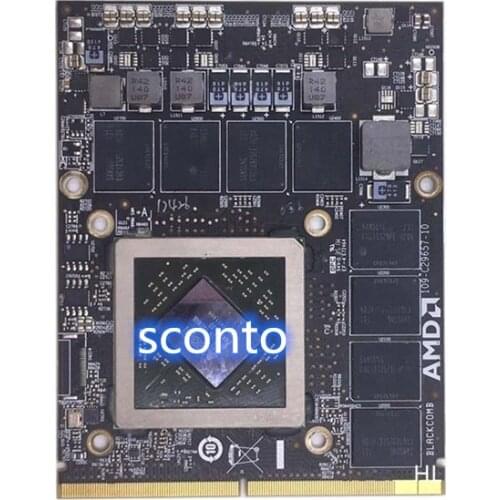 Tarjeta de video original de alto rendimiento HD6970 HD6970M 2 GB / 1 GB para Apple iMac 27 "A1312 2011 adeon HD 6970M 216-08110