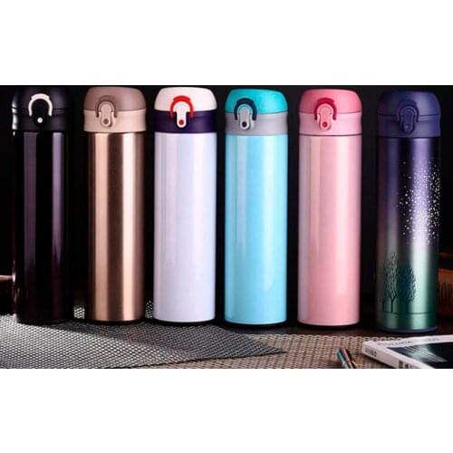 400ML Stainless Steel Thermos Cups Thermocup Insulated Tumbler Vacuum Flask Garrafa Termica Thermo Coffee Mugs Travel Bottle Mug