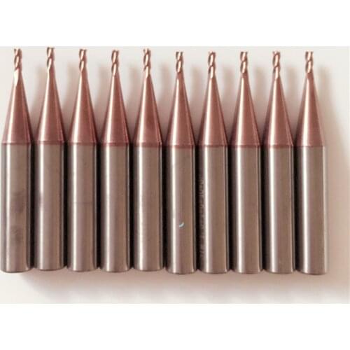 Carbide key slot drills 0040 1.5mm end milling cutter for key duplicating used on vertical key cutting machines[3pcs]