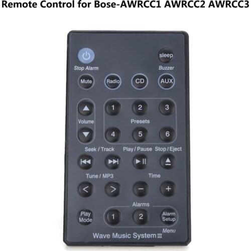 Wave Music System Remote Controller suitable for Bose-AWRCC1 AWRCC2 AWRCC3 Plastic Home Media Audio Replacement Control