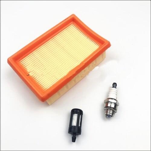 Air fuel filter Spark plug for Stihl BR320 BR340 BR380 BR400 BR420 BR420C Blower