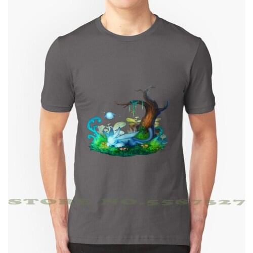 Ori In A Meadow Summer Funny T Shirt For Men Women Ori And The Blind Forest Kuro Naru