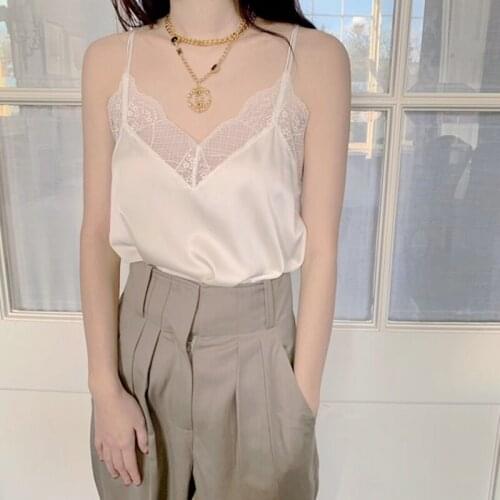 Женские шелковые майки ZHUISHU China At AliExpress