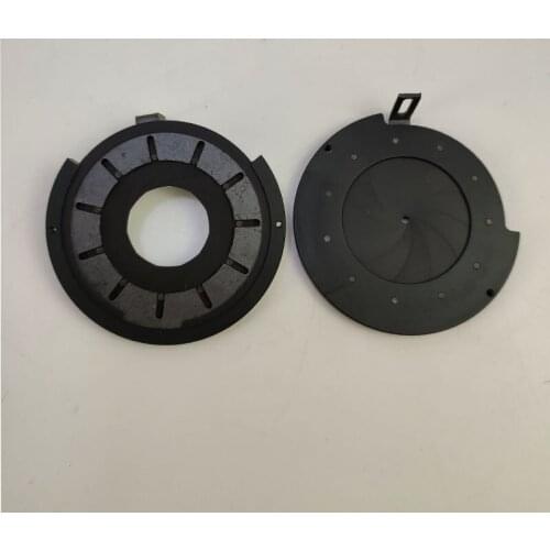 1PCS 2-29mm Amplifying Zoom Optical Iris Diaphragm Aperture Condenser 11 Blades Digital Camera Monitor Microscope Adapter