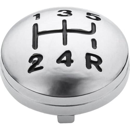 5 Speed Manual Car Gear Shift Knob Cap Cover for Peugeot 106 107 205 206 207 Citrorn Fiat Ducato