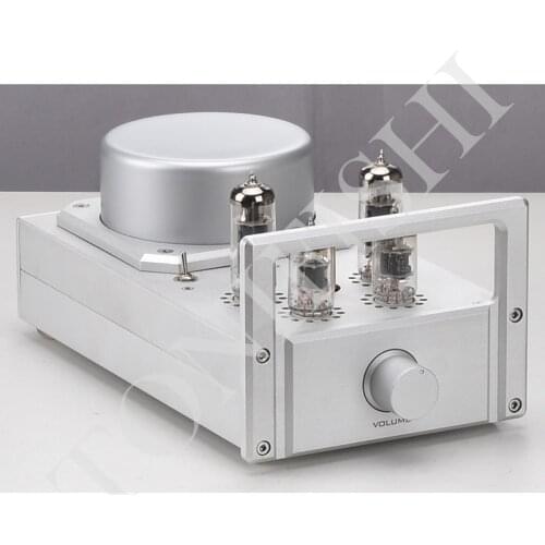 6F2 pushes 6P1 single-ended Class A power amplifier, BRZHIFI Bluetooth 5.0 HIFI fever power amplifier, output power 3.8WX2