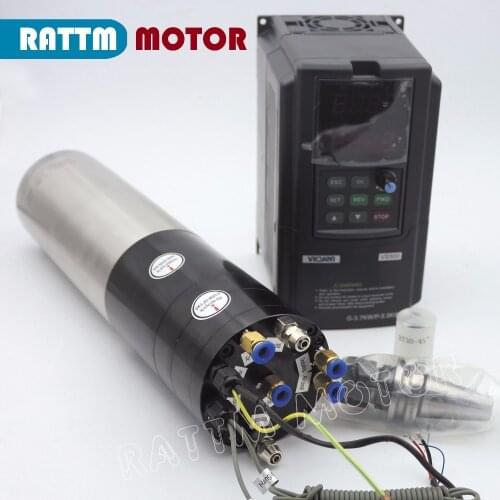 3KW CNC ATC SPINDLE MOTOR KIT BT30&3.7KW SUNFAR brand Inverter 380V FOR CNC MILLING MACHINE