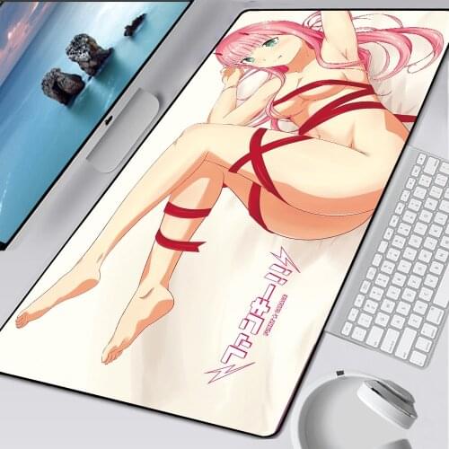 Darling in the franxx Mouse Pad Large 800x300x2mm Computer Mouse Mat PC Paming Accessories Mousepad Game Gamer Desk Keyboard Pad