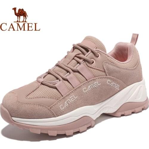 CAMEL Official Original Outdoor Shoes Men Women Leisure Sports Shoes Non-slip Coomfortable Sportwear Fashion Couple Casual Shoes