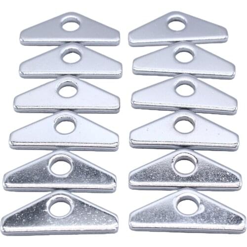 Chrome Plated Steel Valve Cover Mini Spreader Tab , Mini Valve Cover Hold Down Tabs , for Ford Motors 260/289 /351W