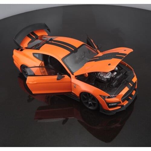 Maisto 1:18 New Ford Shelby GT500 car alloy car model simulation car decoration collection gift toy Die casting model boy toy