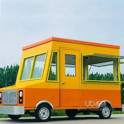 Custom Logo Hot Sale Mini Hotdog Popcorn Mobile Electric Food Truck