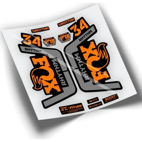 Pegatinas hairpin clip FOX 34 RHYTHM SERIES 2019 WP212