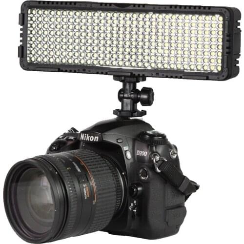 NanGuang CN-LUX2400 100V-240V 3200K/5600K LED Video Light Lamp For Canon Nikon Sony Camera DV Camcorder