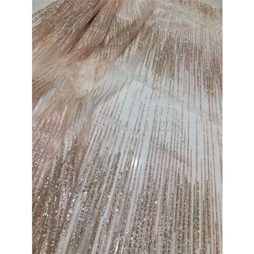 New design good looking glitter glued glitter lace JRB-122823 tulle mesh lace fabric for sexy dress