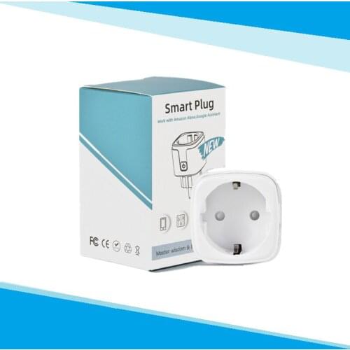 EU Smart Plug Wifi Smart Socket Tuya App EU Wifi Plug Work with Alexa Google Home Mini IFTTT for Android IOS