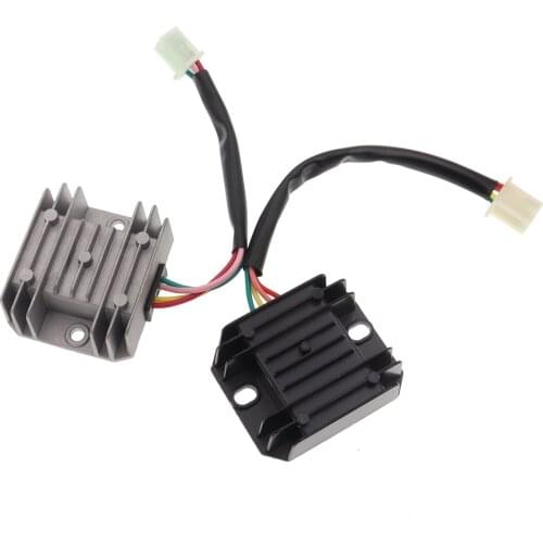 4/5 Wires Pins 12V Black Silver Regulator Rectifier For 150-250CC Motorcycle Scooter Moped ATV Motocicleta Accessories