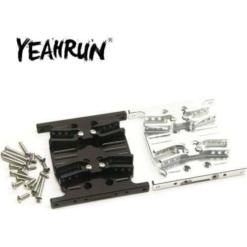 YEAHRUN Aluminum Center Main Chassis Plate Board for Axial SCX10 1/10 RC Crawler Car Models Upgrade Parts
