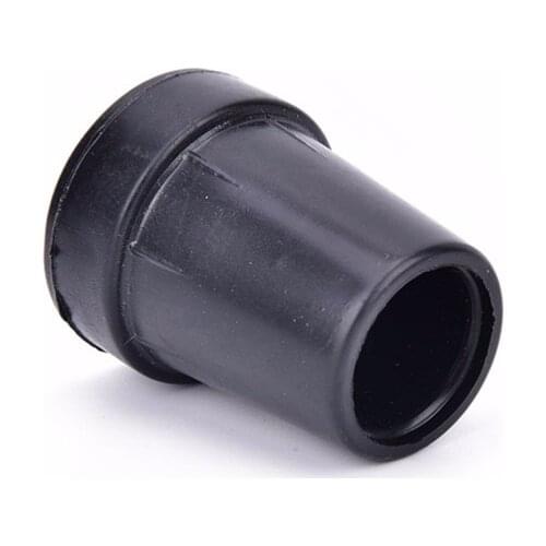 1Pcs Rubber Walking Hiking Stick End Cover Tips Cane Crutch Pad Rubber Heavy Duty Metal Ferrule End Bottom 19mm