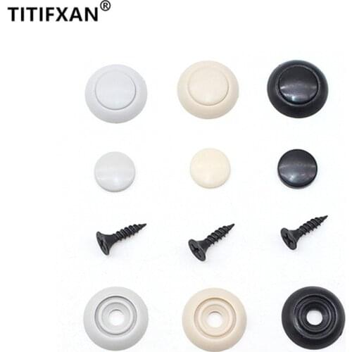 30PCS Car Decorative Screw Cap Plastic Fasteners For Auto Roof Cloth Shedding Repair Fixed