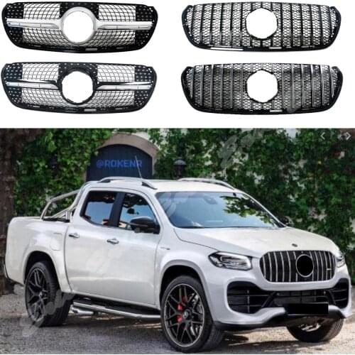 Car Front Racing Billet Bumper Grille Upper Grill For Mercedes-Benz X-CLASS