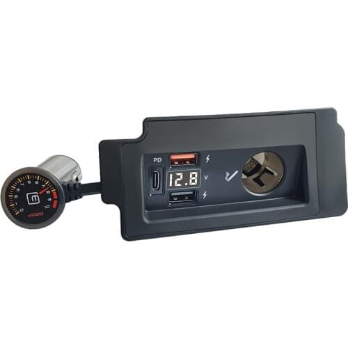 Accord 3 port USB car wireless charger Quick Charge QC4.0 QC3.0 SCP 5A PDType C30W Fast Car USB Charger For iPhone Mobile Phone