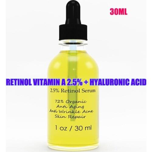 PURE RETINOL VITAMIN A HYALURONIC ACID RETINOL WRINKLE SERUM CREAM 30ml
