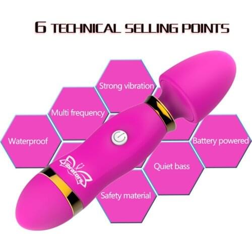 Dropshipping G Spot Anal Vibrator AV Stick Dildo Sexy Toys Massager Female Masturbators Spot Clitoris Stimulator Anal Butt Plug