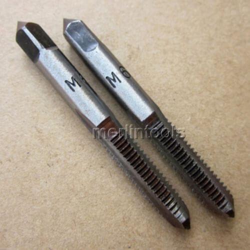 M6 x 1.0 Metric Taper and Plug Taps 6mm