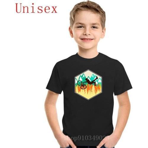 Latest popularity Mtb Bike Bicycle Mountain o neck children t shirts kids Most popular boy clothes High Quality girls clothes