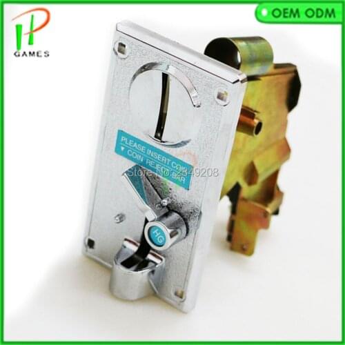 Half alloy Mechanical Coin Acceptor Anti- fishing, Anti-eating coins device Doll machine/swing machine/Arcade Games Parts