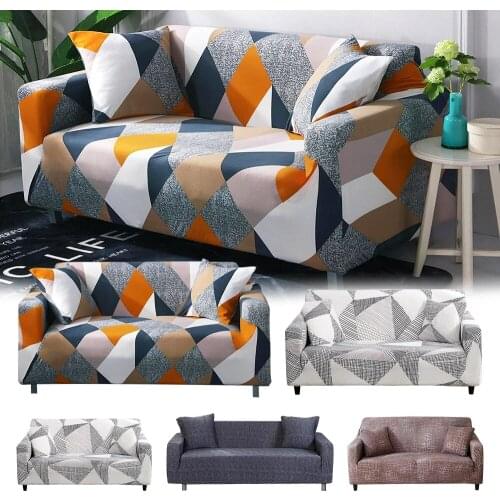 Stretch Sofa Slipcover Elastic Sofa Covers for Living Room Funda Sofa Chair Sectional Couch Cover Home Decor 1/2/3/4-seater