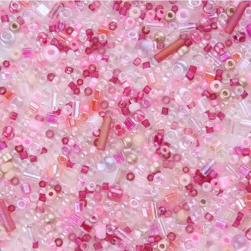 Taidian Mixed Japanese miyuki Seedbead for Jewelry Earring Making Mix shape and color Bead 5grams
