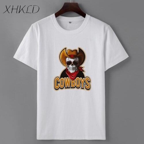 XHKLD Brand Summer 2018 New Mens tshirts Punishes Skull Design Funny Hip-Hop Short Sleeve Casual Breathable Tops Print Cool Tee