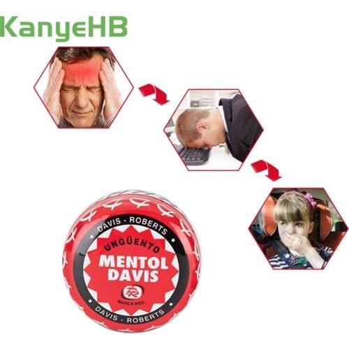 1pcs Medical Herbal Ointment Cooling Oil Cream For Cold Headache Dizziness Pain Relieving Cream Body Anti-itching Plaster S035