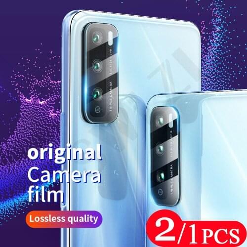 2/1Pcs Camera protector for Huawei Y8P Y7P Y6P Camera Lens Glass huawei Y9A Y9S Y8S Y7A protective Film phone screen protector