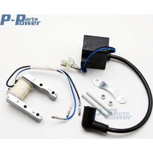 2 Stroke CDI Ignition Coil & Magneto 49cc 50cc 60cc 66cc 80cc Engine Motorized Bicycle Push Bike