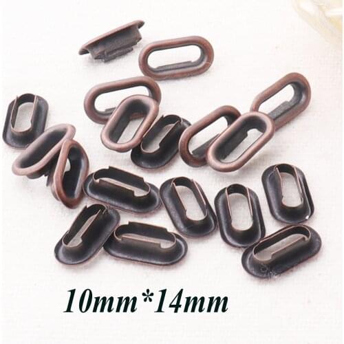 200 SETS Copper Eyelets Grommets With Washers Metal Eyelets for Tags Eyelets Tunnels Canvas Eyelets Leather Eyelets-10MM