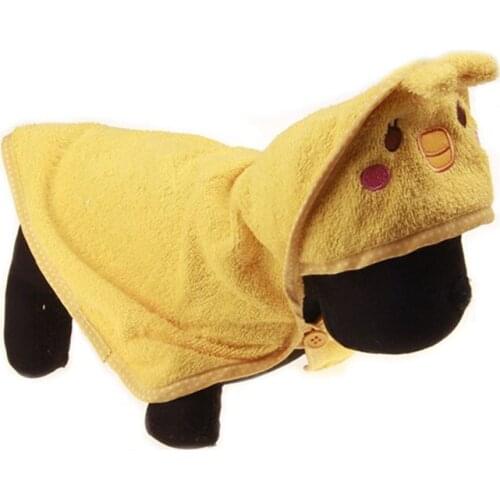 Pet Absorbent Towel Cute Cat Dog Towels Soft Drying Warm Blanket Strong Absorb Water Bath Goods Cartoon Puppy Dry Hair Bathrobes