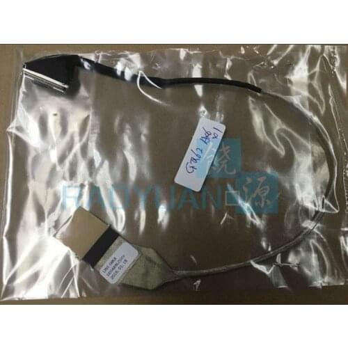 Free Shipping Genuine New screen video cable 595186-001 For HP CQ42 G42 CQ62 G62 screen video cable DD0AX6LC020 DD0AX6LC000