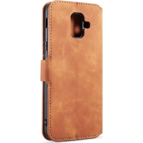 Phone case for Samsung Galaxy Note10 Lite 9 8 Plus J6 J4 2018 A9 A8 A7 A6 2018 flip wallet card holder protective leather case