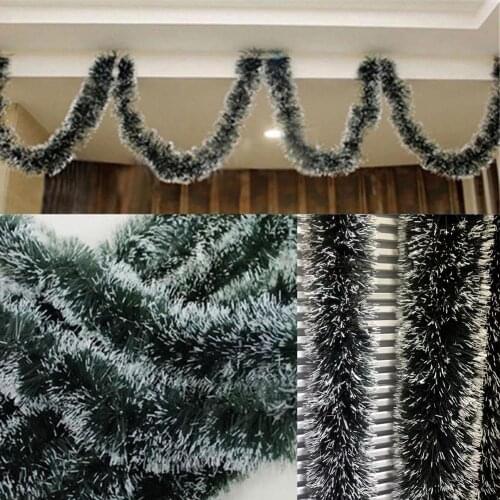 2m Long Garland Tinsel Ribbon Christmas Tree Hanging Ornament Home Yard Decor Christmas Decoration For New Year 2022