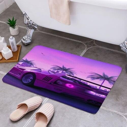 F40 Sunset Carpet Areas Rug Non-slip Floor Mat Rug 3D Printing Living Room Bedroom Door Mat Home Decoration