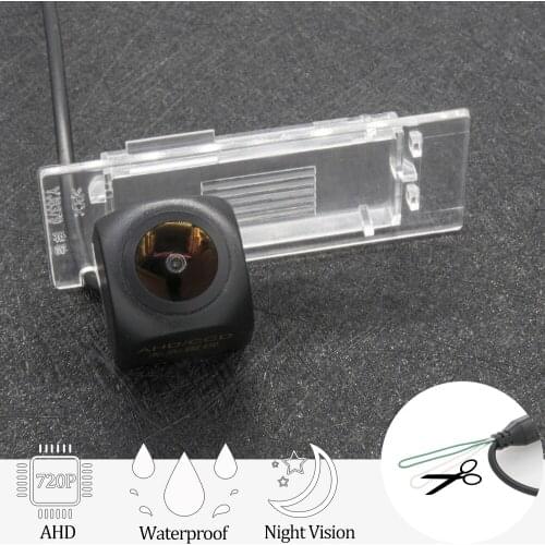 AHD 1280*720 Vehicle Rear View Camera For Renault Kadjar 2015 2016 2017 2018 2019 Clio 3 4 2005-2019 Car Reverse Mirror Monitor
