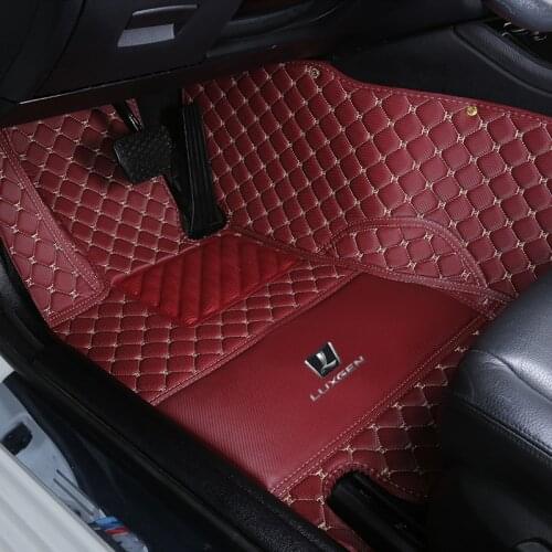 Fit For Dongfeng Fengshen A30 A60 A9 AX3 AX4 AX5 AX7 H30 S30 L60 E30L E70 Fengdu MX5 MX6 Leather car floor mats carpet pad