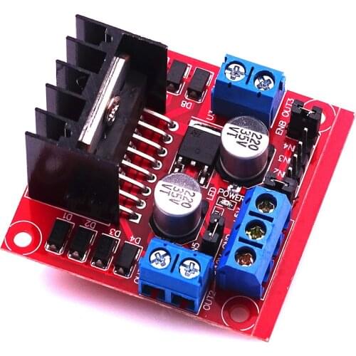 1pcs l298n driver board module l298 stepper motor robot smart car breadboard peltier high power
