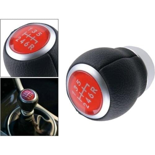 6 Speed Car Manual Transmission Shift Knob Gear Shift Knob for Subaru Impreza WRX STi 2015-2019